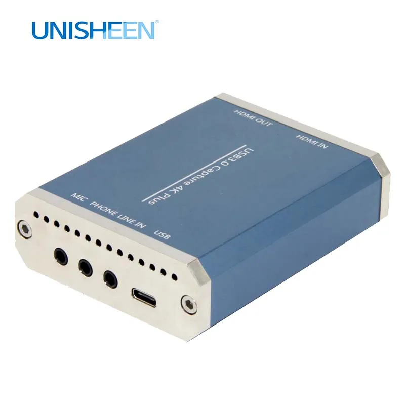 4K карта захвата UHD USB3.0 ключ для видеозахвата игровая потоковая прямая трансляция 2160P 1440P 1080P OBS/vMix/wiscast/Xsplit