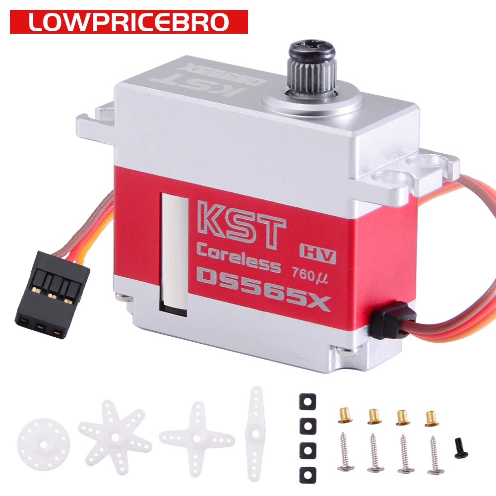 Цифровой серводвигатель KST DS565X 8,4 в 6 кг 0,05 сек HV с металлической шестерней для Вертолет UAV моделей самолетов RC