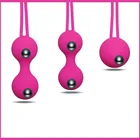 Силиконовые Шарики Кегеля, тренажер мышц влагалища, эротический продукт, шарик гейши, женские вагинальные шарики, секс-игрушки