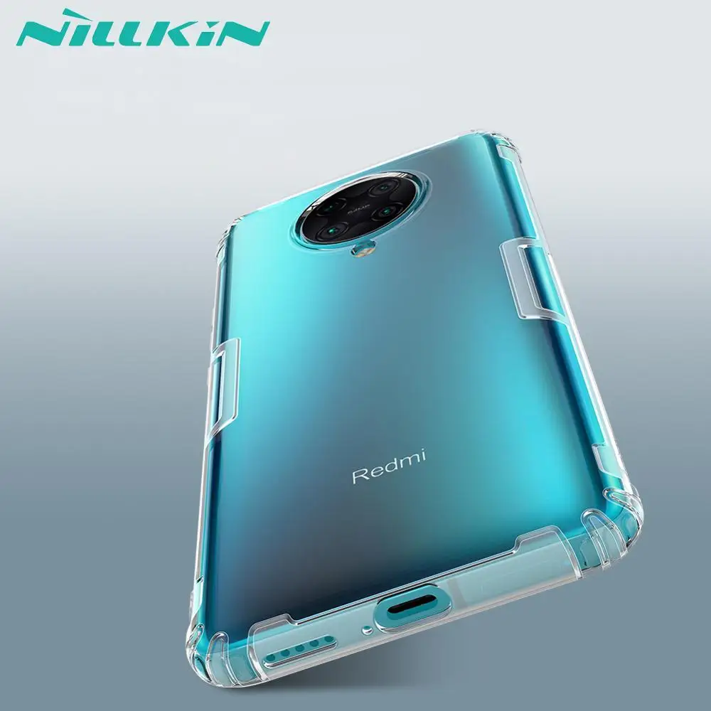 

Case For Xiaomi Redmi K40 Pro Case Mi Poco F3 Cover NILLKIN Nature TPU Transparent Clear Soft Back Cover Case Poco F3