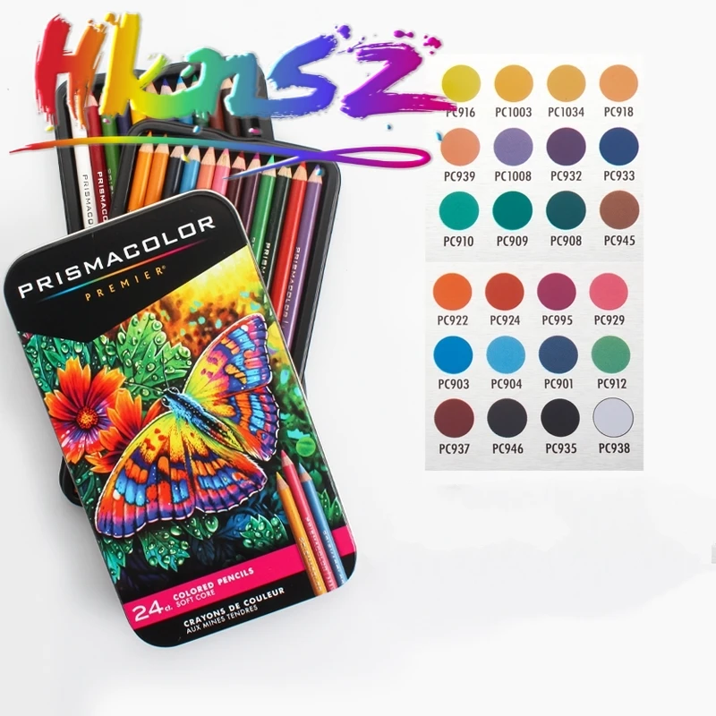 

Карандаш для рисования, ультратонкий, 24 цвета, масляный цветной карандаш цветов