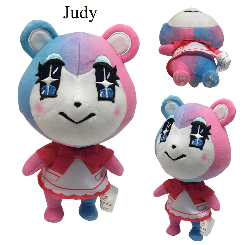 

New 20cm cartoon Anima Crossing plush toy Cute animals bear dog cat Owl stuffed doll Toys gifts