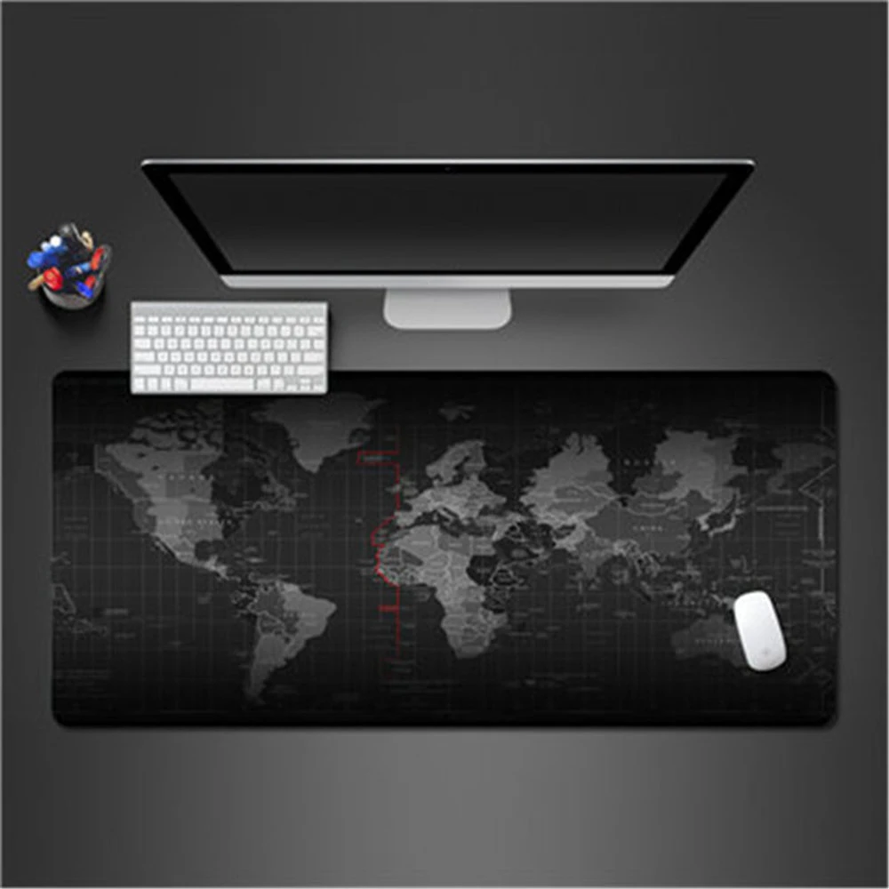 

Extra Large Mouse Pad Old World Map Gaming Mousepad Anti-slip Natural Rubber Gaming Mouse Mat With Locking Edge Hot Selling Mat