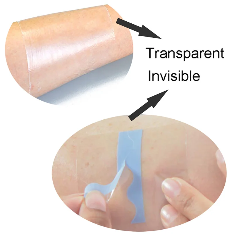 

Transparent Breast Tape Nipple Cover Breast Pad Lift Push Up Strapless Invisible Transparent Breast Lifting Tape