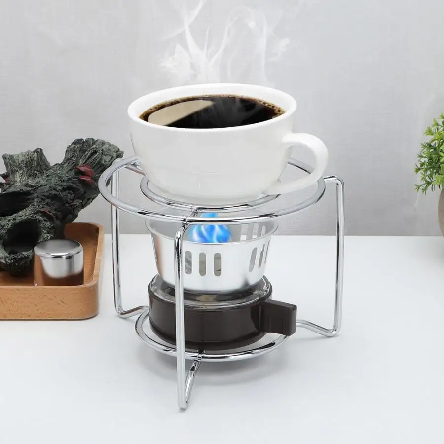 Stove Rack Outdoor Portable Stainless Steel Mini Heating with for Solid Alcohol Fuel Camping Picnic Grill |