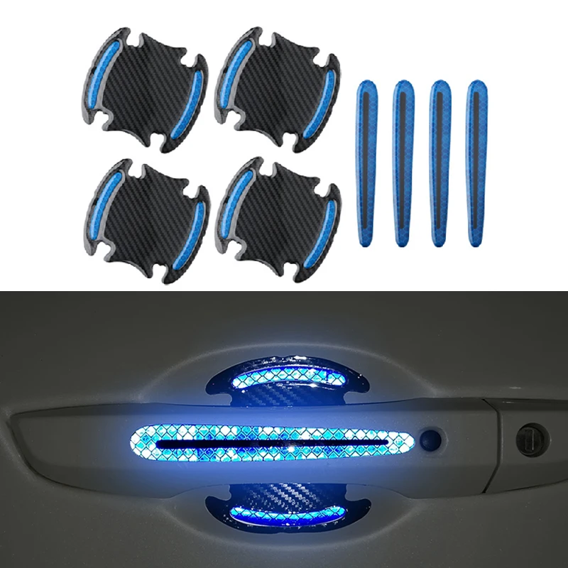 3D Светоотражающая наклейка для автомобиля лента дверной чаши против царапин Chery