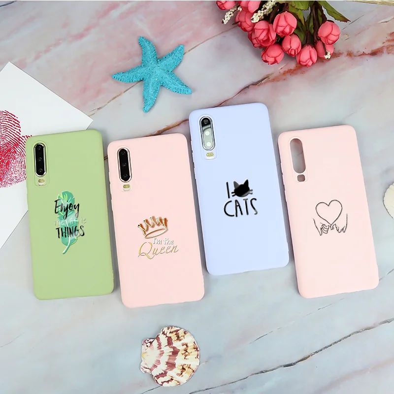 Милый чехол для huawei Nova 3 2i 3e Чехол Мягкий ТПУ Funda mate 20 Pro 10 Lite задний бампер Y6 Prime 2019