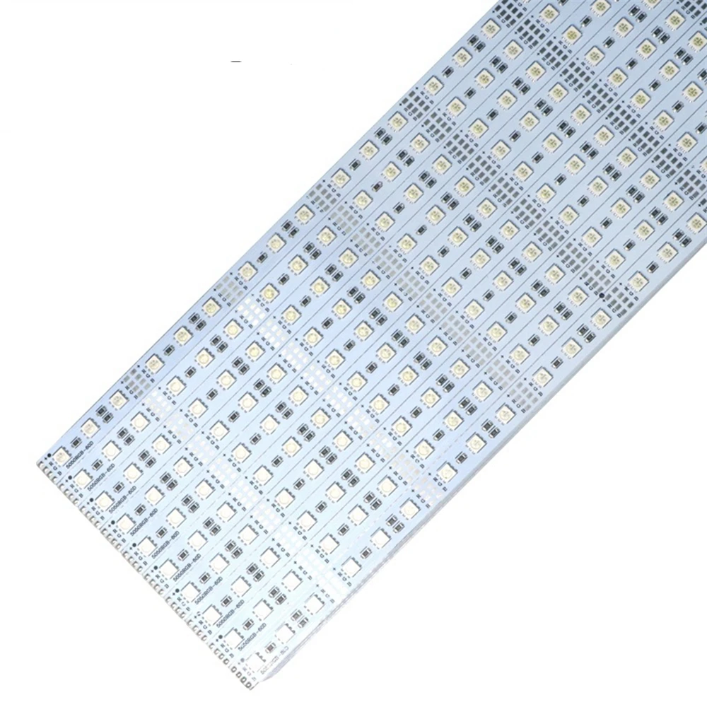 SZYOUMY 5050 светодиодсветодиодный жесткая полоса RGB Алюминиевая СВЕТОДИОДНАЯ