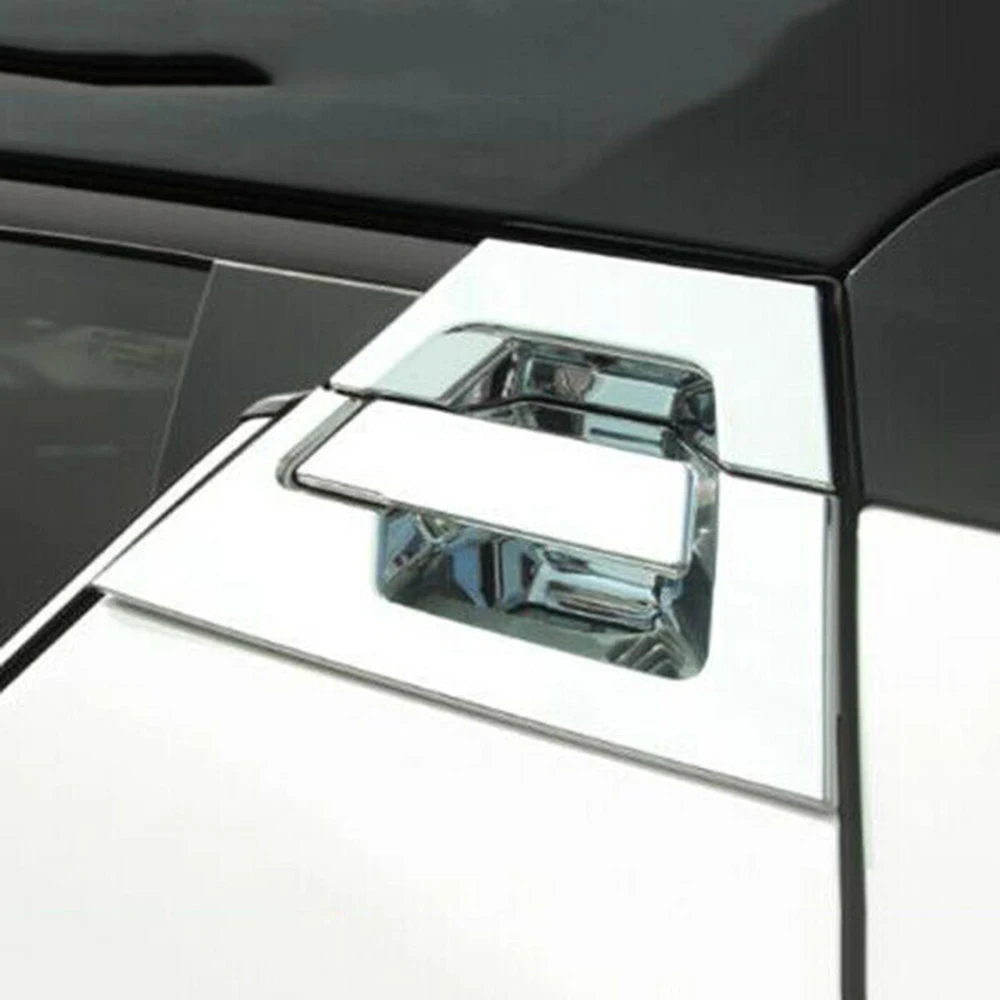 Хромированная задняя дверная ручка крышка чаши отделка для Toyota C HR CHR 2017 2020