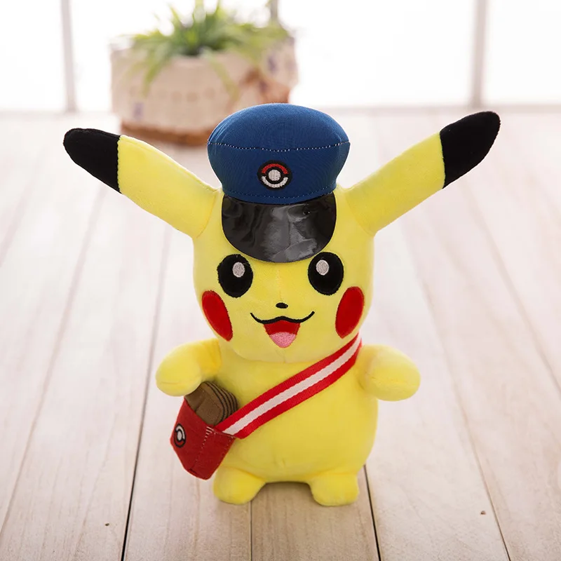 

Hobbies Stuffed Animals Plush Movies TV Pokemon Creative Backpack Pikachu High Quality Cute Toys for Children Gift