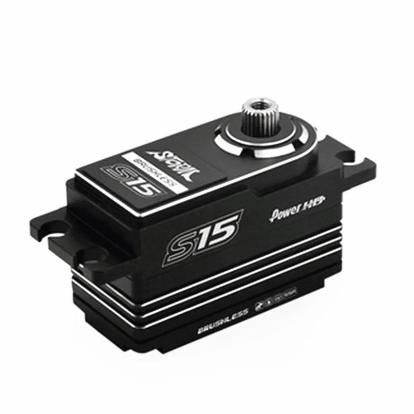 Power HD Storm S15/S25/S35 гоночный цельнометаллический бесщеточный цифровой сервопривод для радиоуправляемого автомобиля/неподвижного крыла/внедорожника/дрона - Цвет: S15 16.5kg black