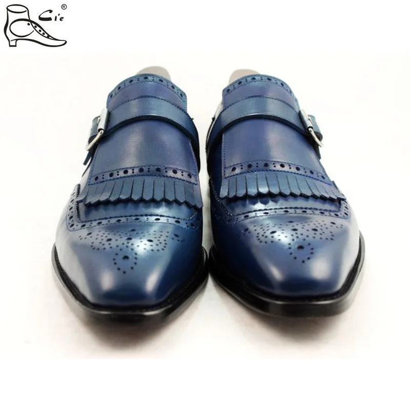 cie brogues tassels loafer with buckle full grain calf leather handmade men shoe Italian crafts men's LOAFER49 | Обувь
