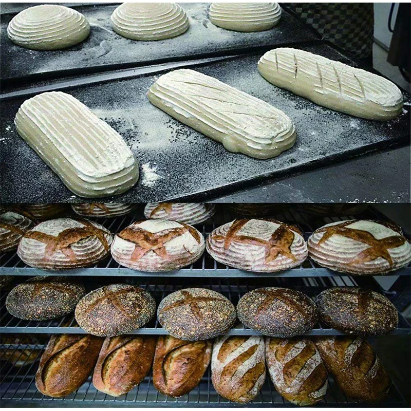 Meibum Brotform доказательство 12 шт набор ферментация хлеба ротанговая корзина Banneton