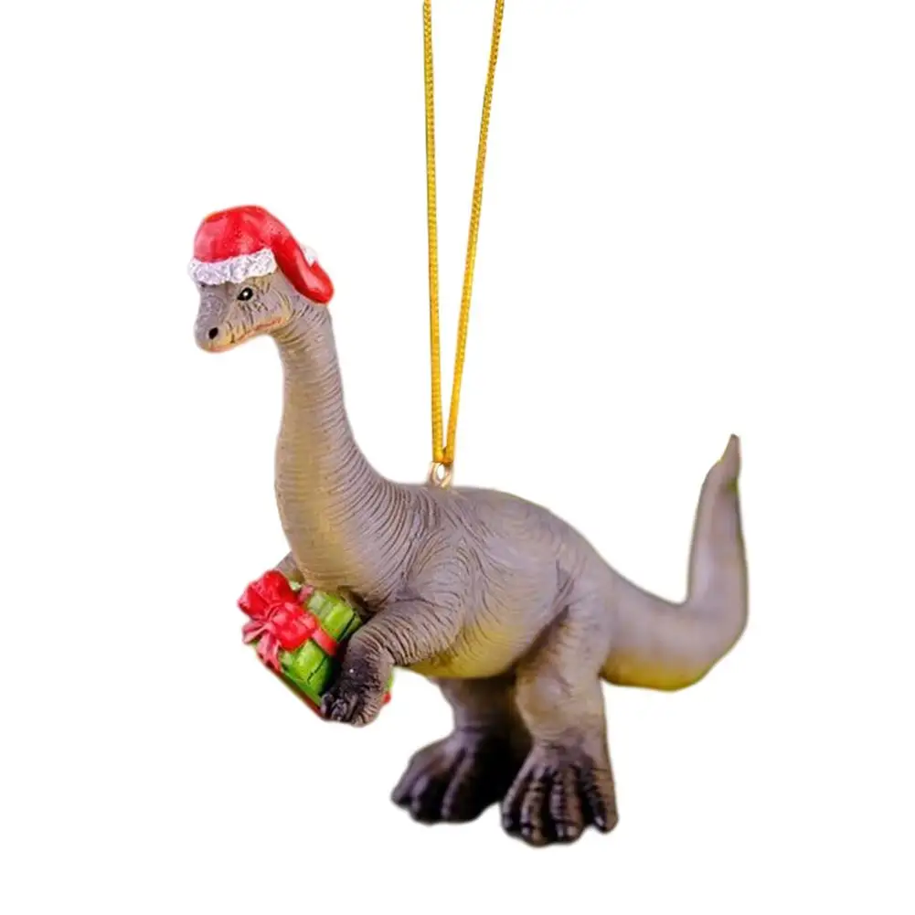 

Рождественская елка динозавр орнамент смешанный резиновый динозавр рождественские украшения Детские подарки для рождественской елки укр...