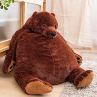 100cm brown teddy bear plush toys soft stuffed animal plush bear toy soft pillow cushion doll gift for girl