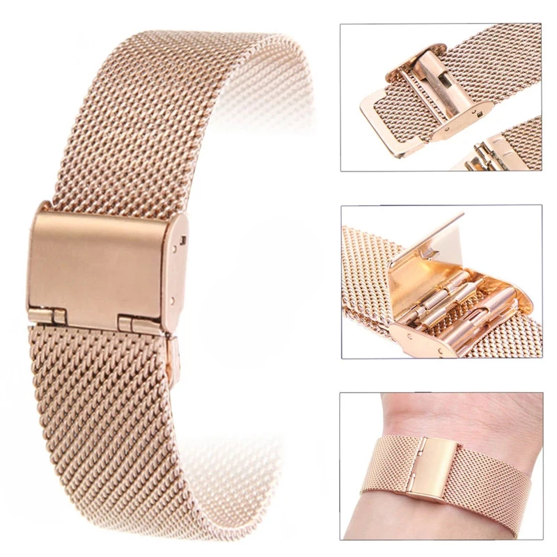 

Bracelet Strap For Xiaomi Mi Watch Lite Watchband Screen Protective Film Redmi Watch Band Milanese Metal Replacement Strap