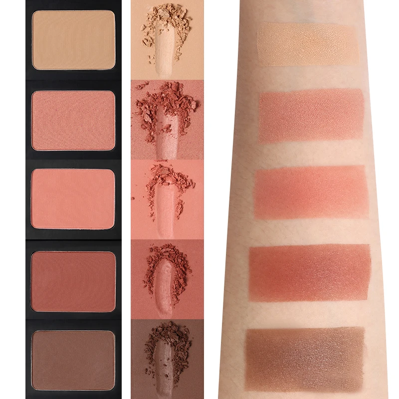 Пудра для лица UCANBE румяна макияжа нюдовая палитра румян бронзер|makeup blush|blusher