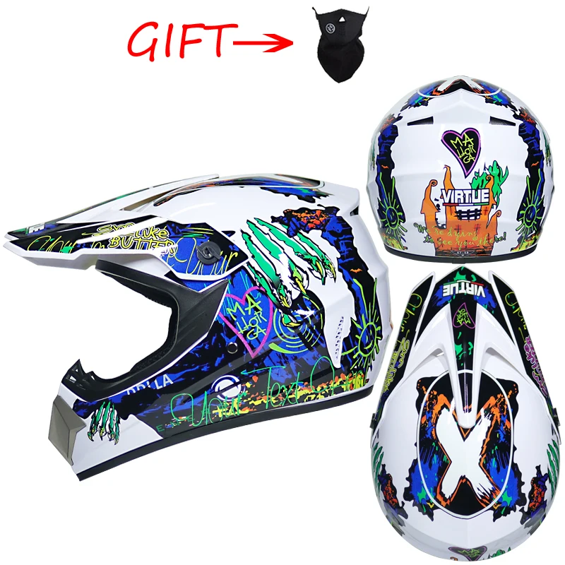 

NEW Off Road motorcycle Adult motocross Helmet capacetes ATV Dirt bike Downhill MTB DH racing helmet cross Helmet DOT HELMET