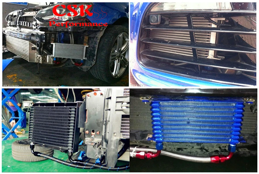 16 рядный кронштейн для масляного радиатора шланг подходит BMW Mini Cooper S R56 Supercharger