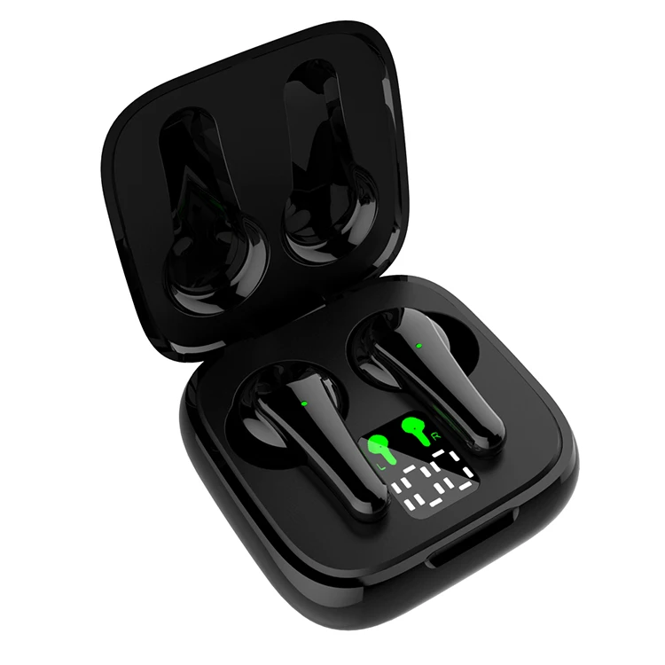 

Bluetooth 5.2 earphone wireless charging box mini compact portable outdoor waterproof sports earphones