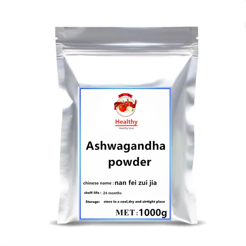 Органический порошок корня Ашвагандха с аюрведической поддержкой