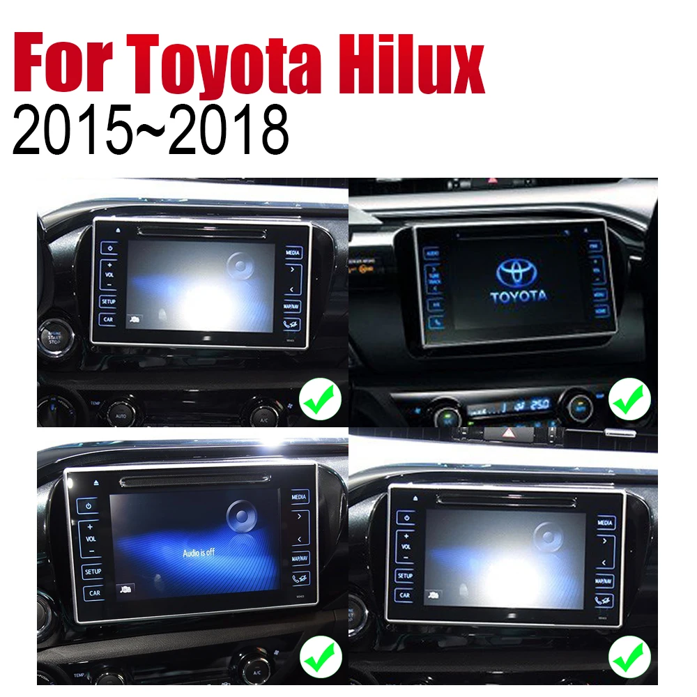 Автомобильный радиоприемник ZaiXi Android стерео GPS навигация для Toyota Hilux 2015 ~ 2018 Bluetooth Wi