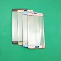 10pcs for g935 original high copy quality front glass for sm s7 edge cracked glass repair lcd touch screen refurbishing