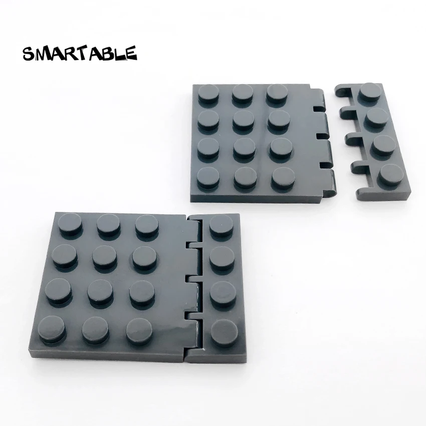 Smartable MOC шарнир автомобильный держатель крыши 1x4 + шарнирная пластина 4x4