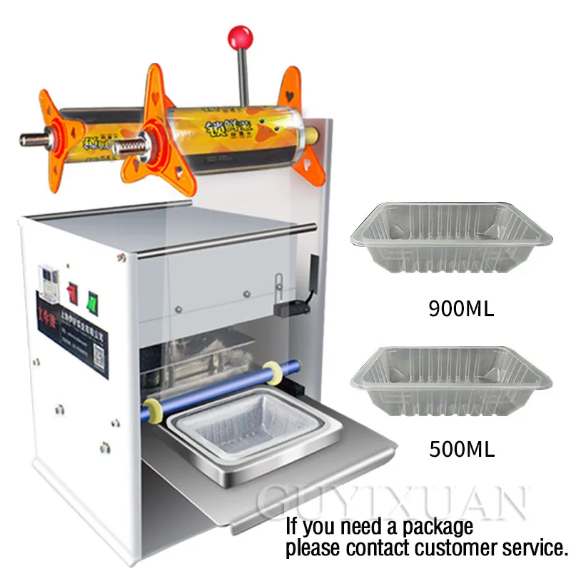 Ручная закаточная машина под давлением на вынос снэк-коробка для лунных пряников