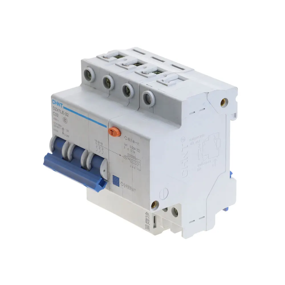 CHNT DZ47LE 3P + N 10A 16A 20A 25A 32A 40A 50A 60A автоматический выключатель остаточного тока RCBO|residual