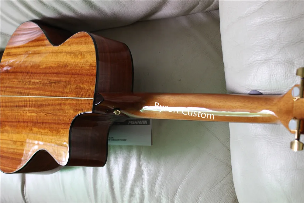 koa гитара Chaylor для левшей акустическая электрогитара lefty GA body guitar s