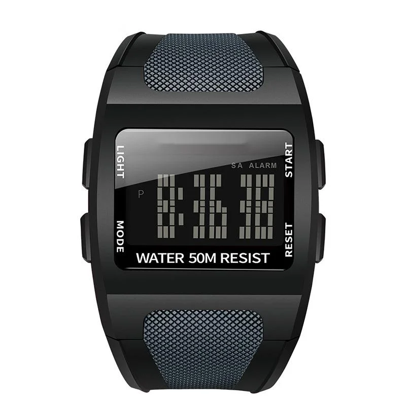 

Sanda 222 multifunctional electronic waterproof sports watch student fashion watch men's