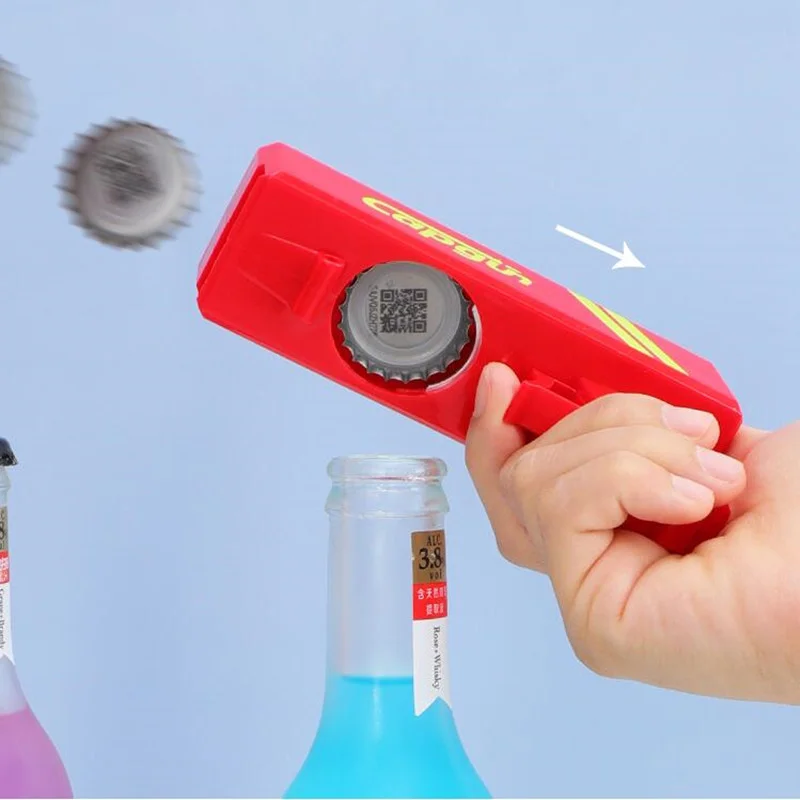 Портативная открывалка для пива пистолет пивных бутылок открывания инструменты