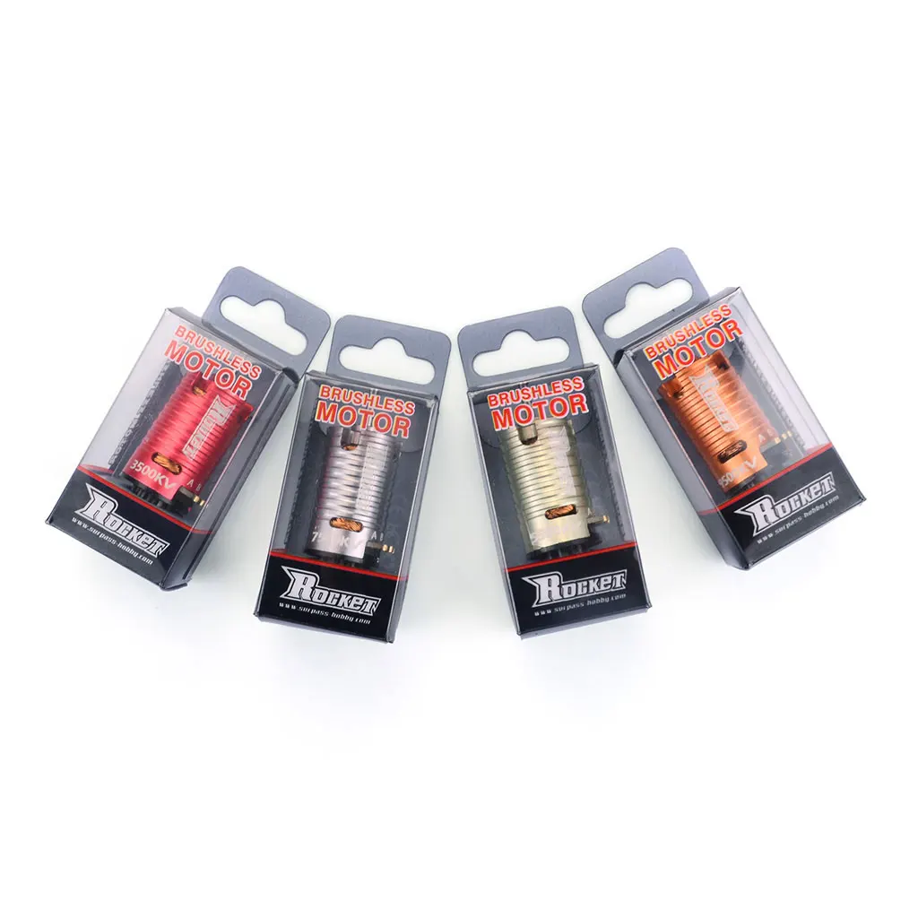 Бесщеточный двигатель Rocket MINI 1410 2500KV 3500KV 5500KV 7500KV 9500KV для Kyosho Mr03 Pro Atomic DRZ 1/24 1/28 1/32 RC Car