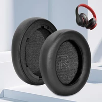 1 pair practical earphone sleeves waterproof round shape headset earpads gaming soft headset earpads headset cushions