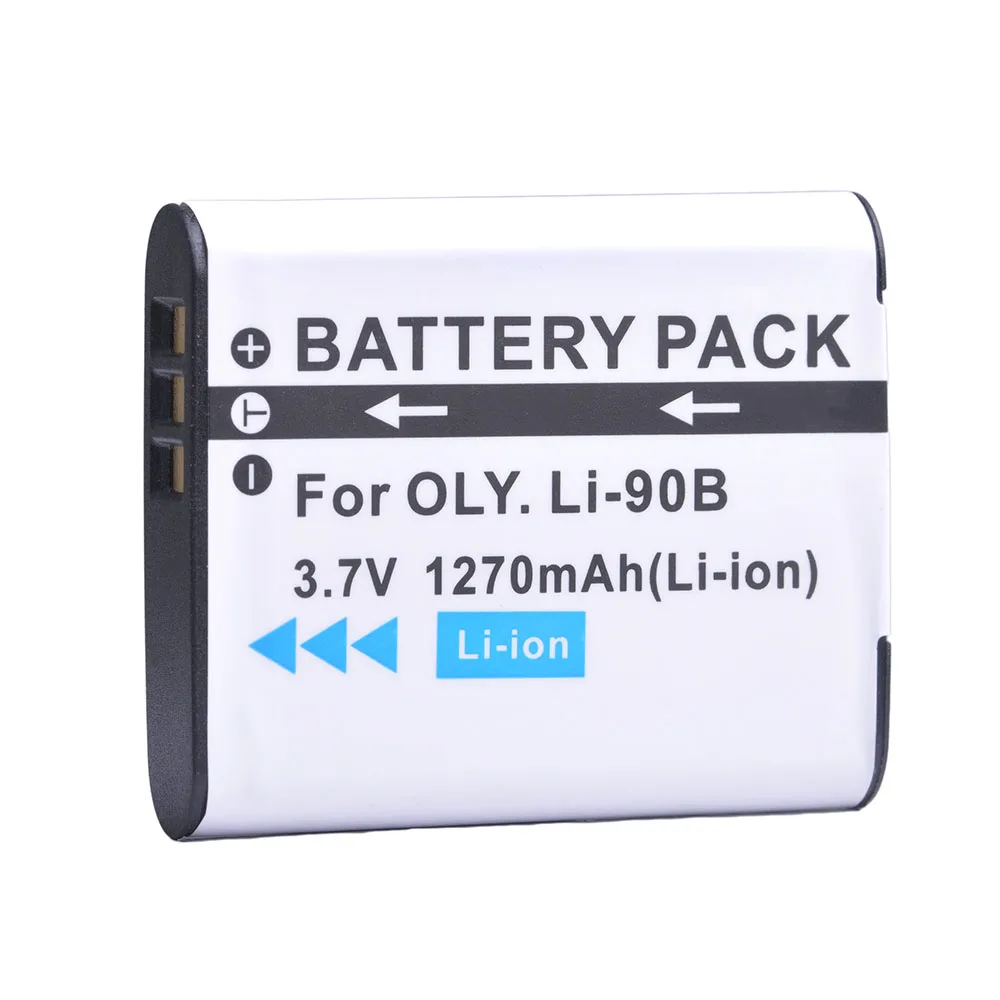 4p 1270mAh Li 90B 92B Li90B камера батарея для Olympus жесткий TG 6 5 tg трекер SH 1 2 SP 100 IHS 2|Цифровые