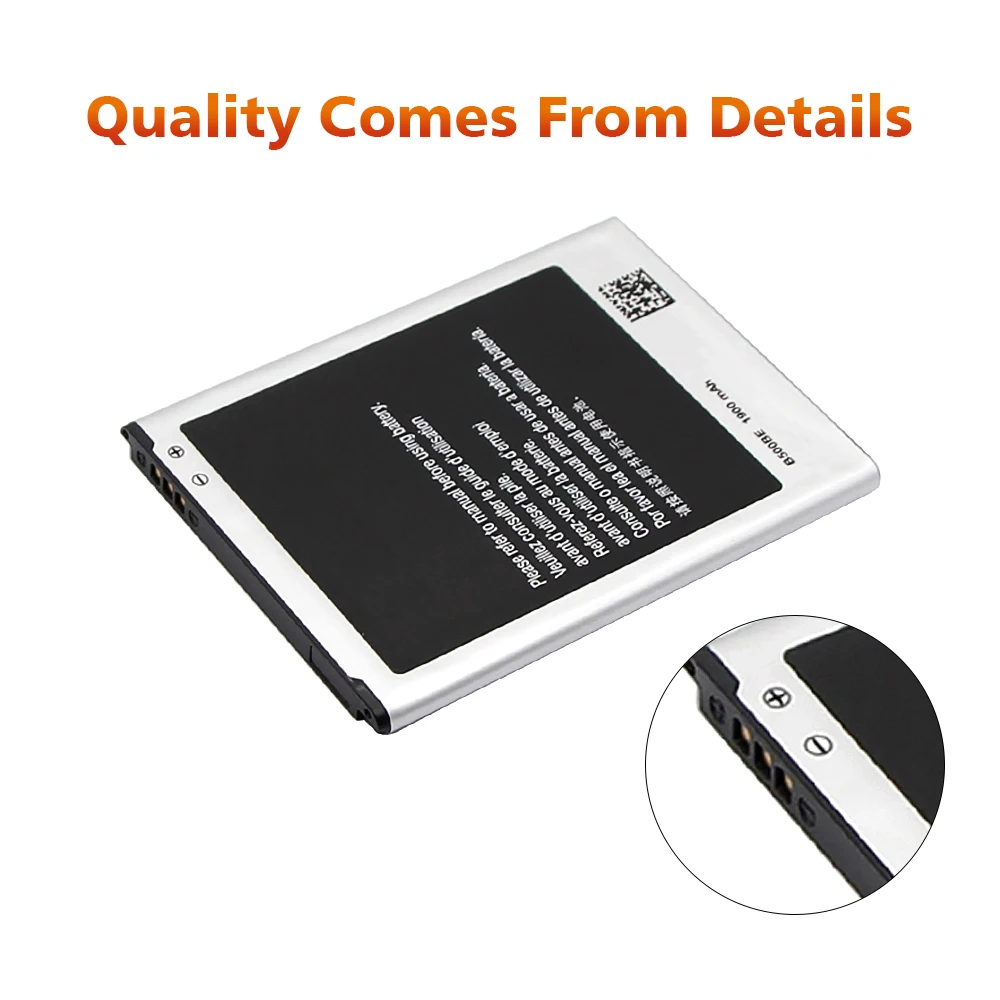 Аккумулятор для samsung i9190 B500BE 1900mAh для samsung Galaxy S4 Mini батарея I9192 I9195 I9198 сменная батарея для телефона