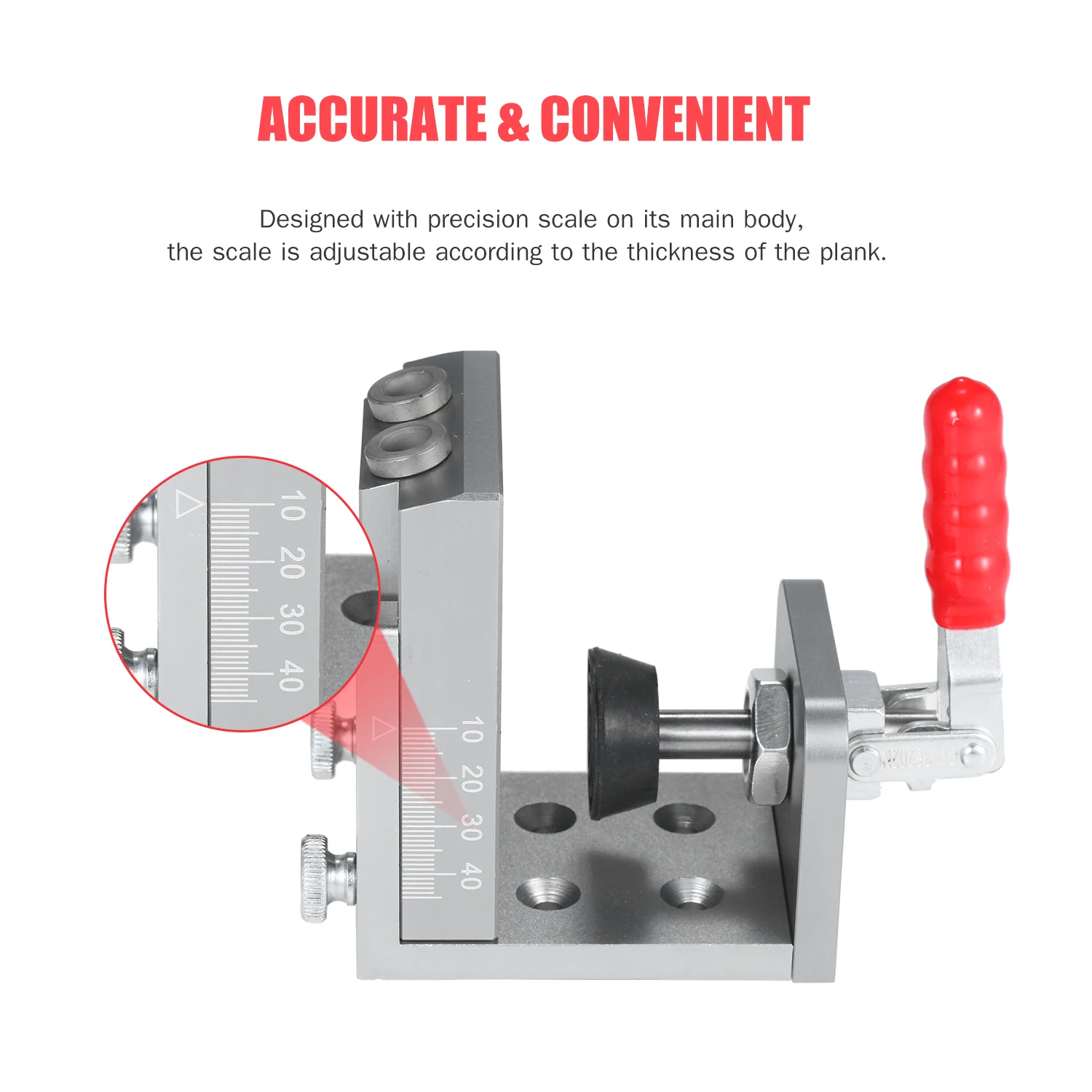 Набор направляющих для сверления отверстий деревообработки из алюминиевого