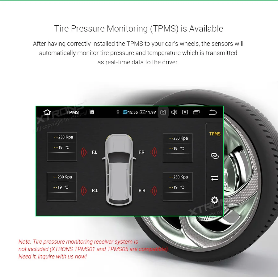 XTRONS 7 'ɺndroid 9 0 Автомобильный мультимедийный плеер Радио стерео gps навигация DAB