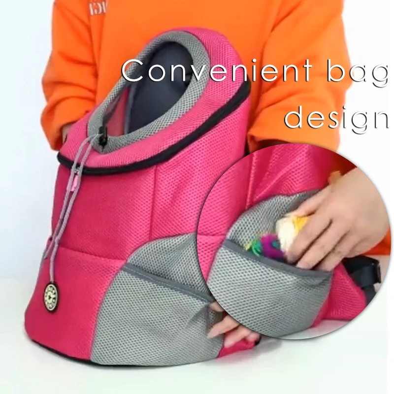 Переноска для собак домашних животных из двойной плечевой Портативный дорожный