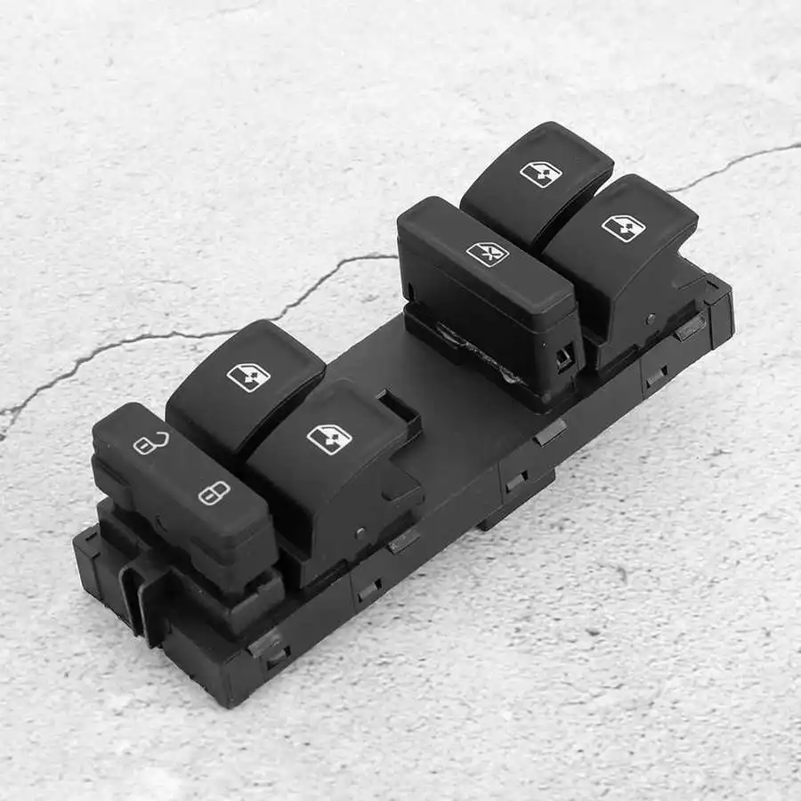 

Black Car Front Left Power Window Master Switch 34D 959 857 F Fits for Santana