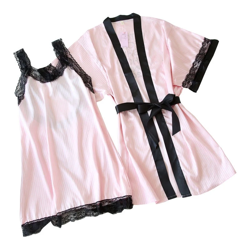 

Ms new silk bathrobe, satin, sexy kimono, robes, navy blue d close one sexy bridesmaid wedding