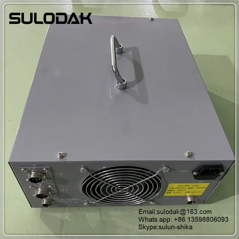 2 шт. 800 Вт УФ чернила сушки отверждения лампы с резервуар для воды кулер один