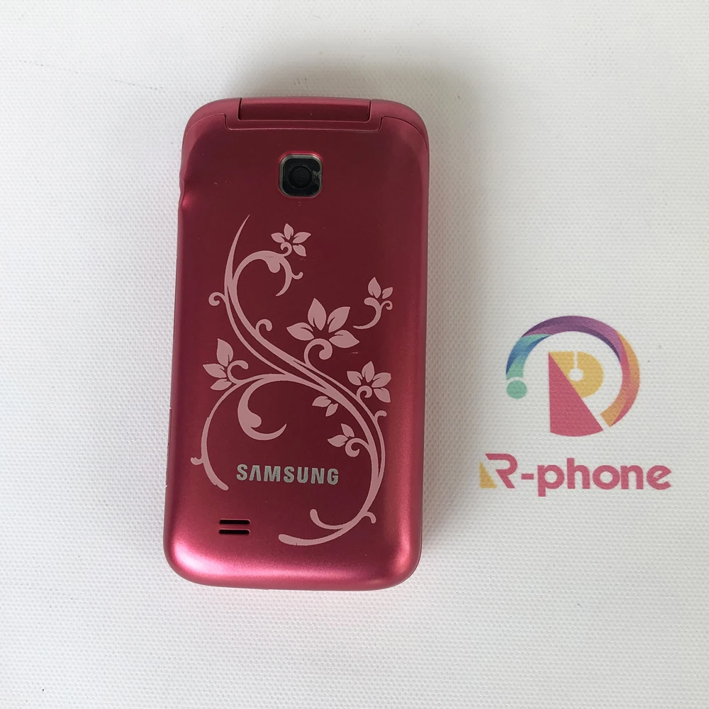 Оригинальный отремонтированный разблокированный SAMSUNG C3520 мобильный телефон с