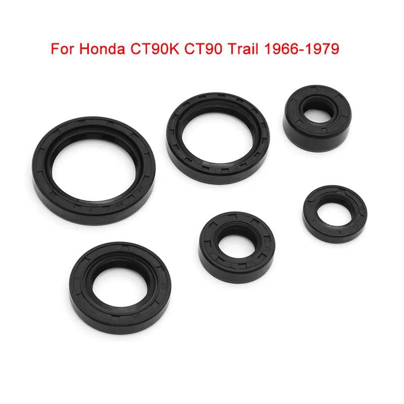 

Масло для двигателя мотоцикла, масло для Honda CT90K 1966 - 1979 CT90 Trail, уплотнительные точки Картера, основа, уплотнительные аксессуары для мотоцикло...