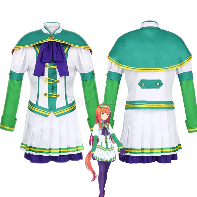 

XS-3XL Japan Anime Cosplay Uma Musume Pretty Derby Silence Suzuka Costume Full Sets For Women C143M185