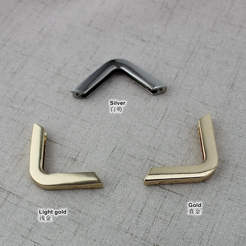 10 шт. декоративные Концевики для сумок в винтах золотистые сделай сам модные