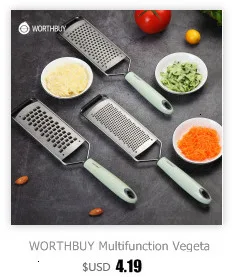 WORTHBUY измельчитель для имбиря и чеснока из нержавеющей стали, пресс для чеснока, измельчитель, измельчитель для имбиря, кухонные принадлежности, инструменты для овощей