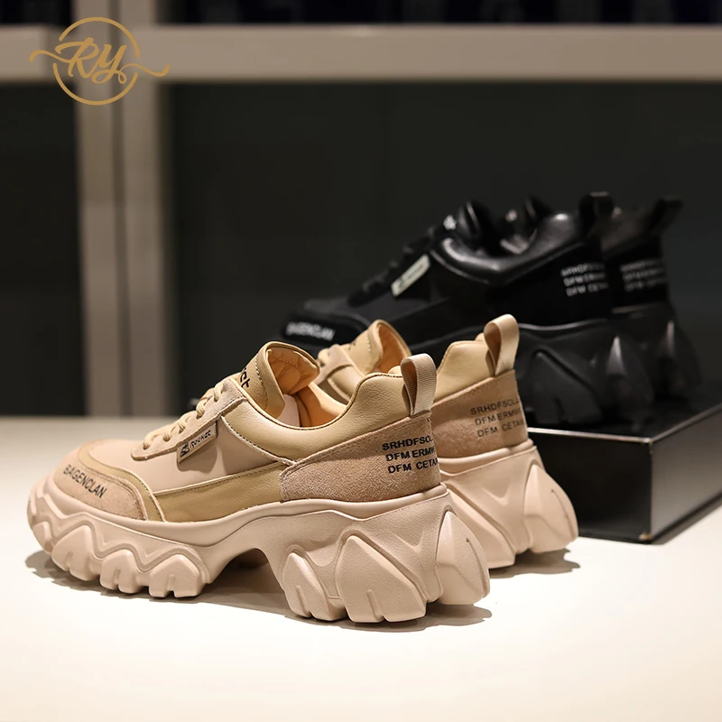 Женская обувь в стиле ins дизайнерская для женщин модная из натуральной кожи на