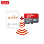 Беспроводной Wi-Fi адаптер ezshare SanDisk Ultra, карта памяти Micro SD, 16 ГБ, 32 ГБ, класс 10, беспроводная TF-карта, карта памяти Micro SD, 64 ГБ, 128 ГБ